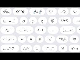 cute unique emoticon keyboard