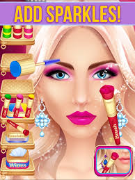makeover salon party on the app