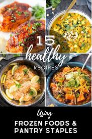 15 healthy meals with pantry staples