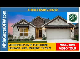 mooreville plan by pulte homes in
