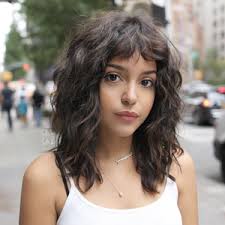 Since curly hair is so beautiful on its own, our suggestions for curly hairstyles for long hair are fairly simple. Curtain Bangs Are The Most Flattering For Every Hair Type Glamour