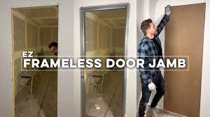 frameless door jamb solution ez