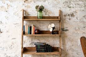 Big Ladder Bookshelf Made Out Of Old