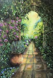 a secret garden painting by colette
