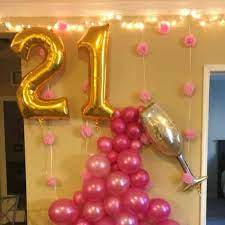21st birthday party ideas