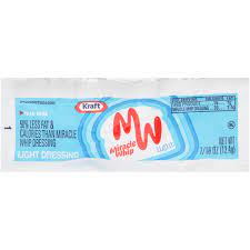 kraft miracle whip single serve light