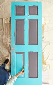 how to paint an interior door