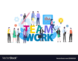 man woman office worker vector image