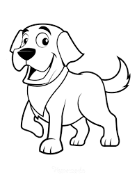 Beautiful dogs of various breeds to color, for children of all ages. 95 Dog Coloring Pages For Kids Adults Free Printables