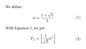 Equation Function Typst Doentation