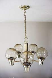 glass globe chandelier ceiling pendant
