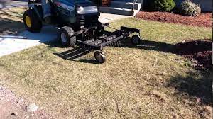 homemade riding lawn mower attachments
