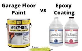 garage floor paint vs epoxy coating