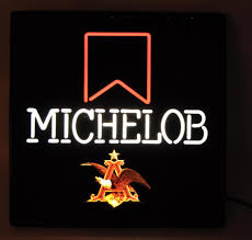 Vintage Michelob Light Up Advertising Beer Sign