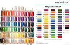 Embroidex 63 For Brother Colors Embroidery Machine Thread Synchkg027384