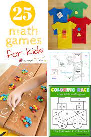 25 math games for kids sugar e