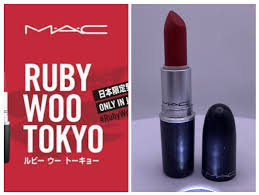 mac retro matte lipstick ruby woo 707