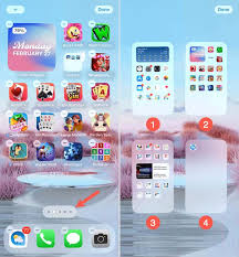 set default home screen on your iphone