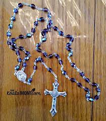 make a rosary the koala mom