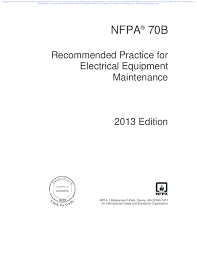 By adminposted on march 9, 2021. Pdf Nfpa 70b Recommended Practice For Electrical Equipment Maintenance 2013 Edition Pedro Martinez Romero Academia Edu