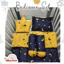 Starry Night Baby Bed Set Bedcover