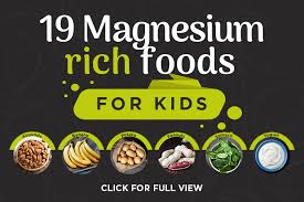 Best Sources And Supplements Of Magnesium For Kids