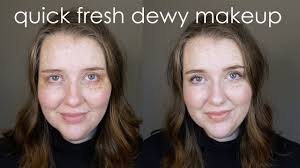 quick dewy fresh makeup low coverage