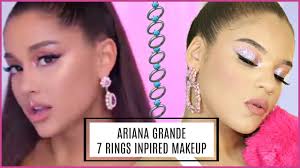 ariana grande 7 rings makeup tutorial