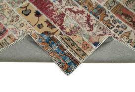 handmade overd patchwork carpet