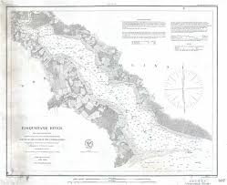 Details About 1850 U S Coast Survey Nautical Chart Of The Pasquotank River North Carolina