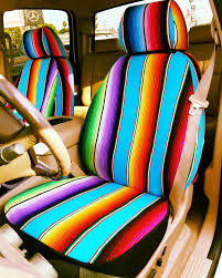 Mexican Blanket Seat Cover