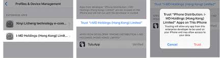 If your enterprise app does not use an mdm solution, users who install your app for the first time will be prompted to trust the developer. How To Fix Untrusted Enterprise Developer On Ios