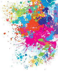Paint Splatter Vector Art Stock Images