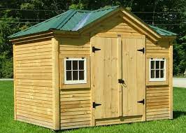 Wood Tool Shed For Backyard