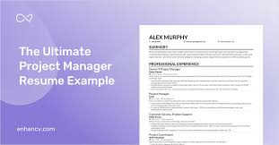 The best cv examples for your job hunt. Project Manager Resume Examples Guide Expert Tips For 2021