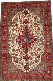 traditional persian tabriz carpet in