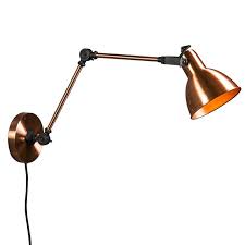Wall Lamp Dazzle Long Copper Lampandlight