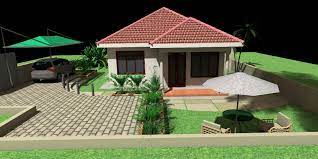 2 Bhk House Plan 75 70 Plot Kumukutu