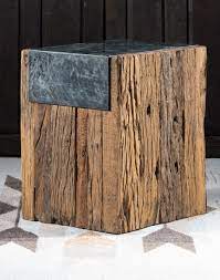 tennessee side table rustic adobe