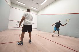 Racquetball is easy to learn and fun to play. Squash Racquetball The Club
