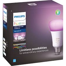 Philips Hue A19 Starter Kit With Bluetooth 548545 B H Photo Video