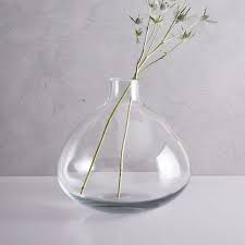 oversized glass vase
