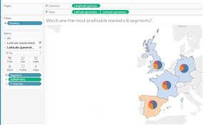 How Do I Create A Pie Chart On A Map In Tableau
