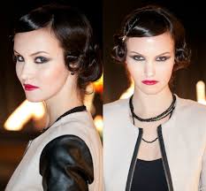 hair and makeup with an old hollywood twist