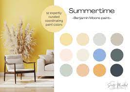 Summertime Color Palette Benjamin Moore