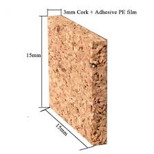 Self Adhesive Square Cork Spacers Pads