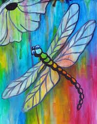 Dragonfly Painting