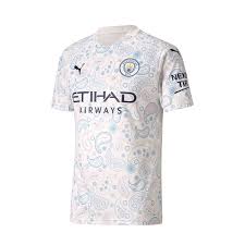 Find a new manchester city jersey at fanatics. Jersey Puma Manchester City Fc Tercera Equipacion 2020 2021 Whisper White Peacoat Futbol Emotion