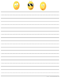 Writing Paper For Kids Free Lined Letter Writing Paper Coloring Page