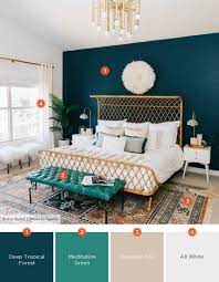 Yellow and black primary bedroom color scheme. 20 Dreamy Bedroom Color Schemes Shutterfly